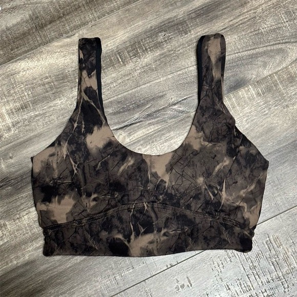 Varley Other - Varley Women's Medium Marble Tie Dye Sports Bra Yoga Gym Activewear